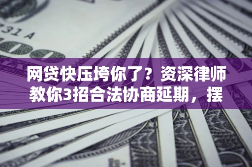 北京网贷快压垮你了？资深律师教你3招合法协商延期，摆脱暴力催收！