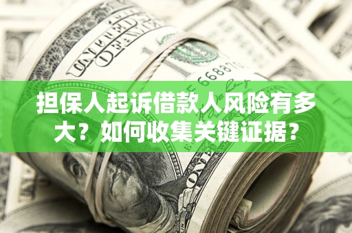 北京担保人起诉借款人风险有多大？如何收集关键证据？