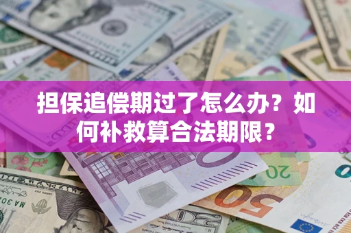 北京担保追偿期过了怎么办？如何补救算合法期限？