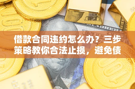 北京借款合同违约怎么办？三步策略教你合法止损，避免债务危机升级